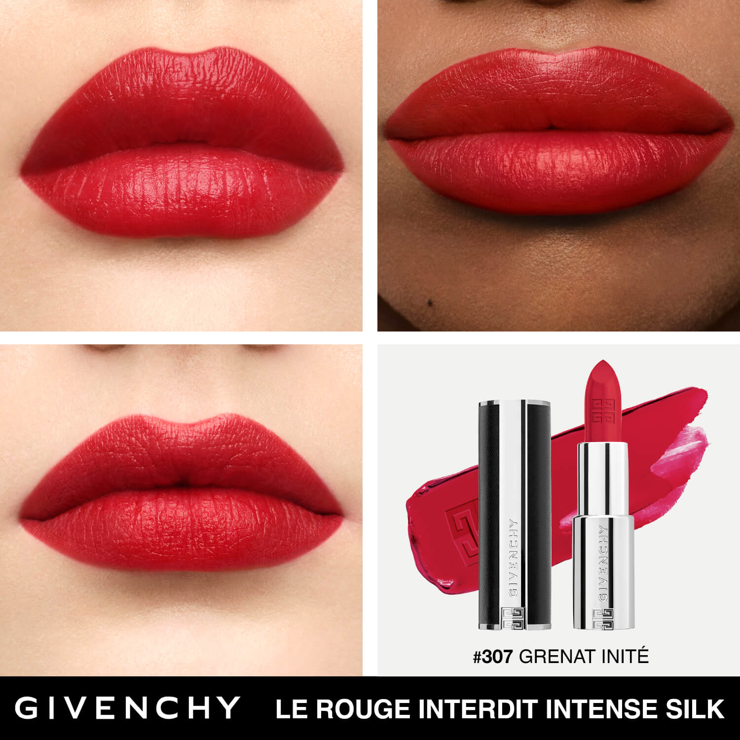 LE ROUGE INTERDIT INTENSE SILK (LABIAL SEMI MATE)